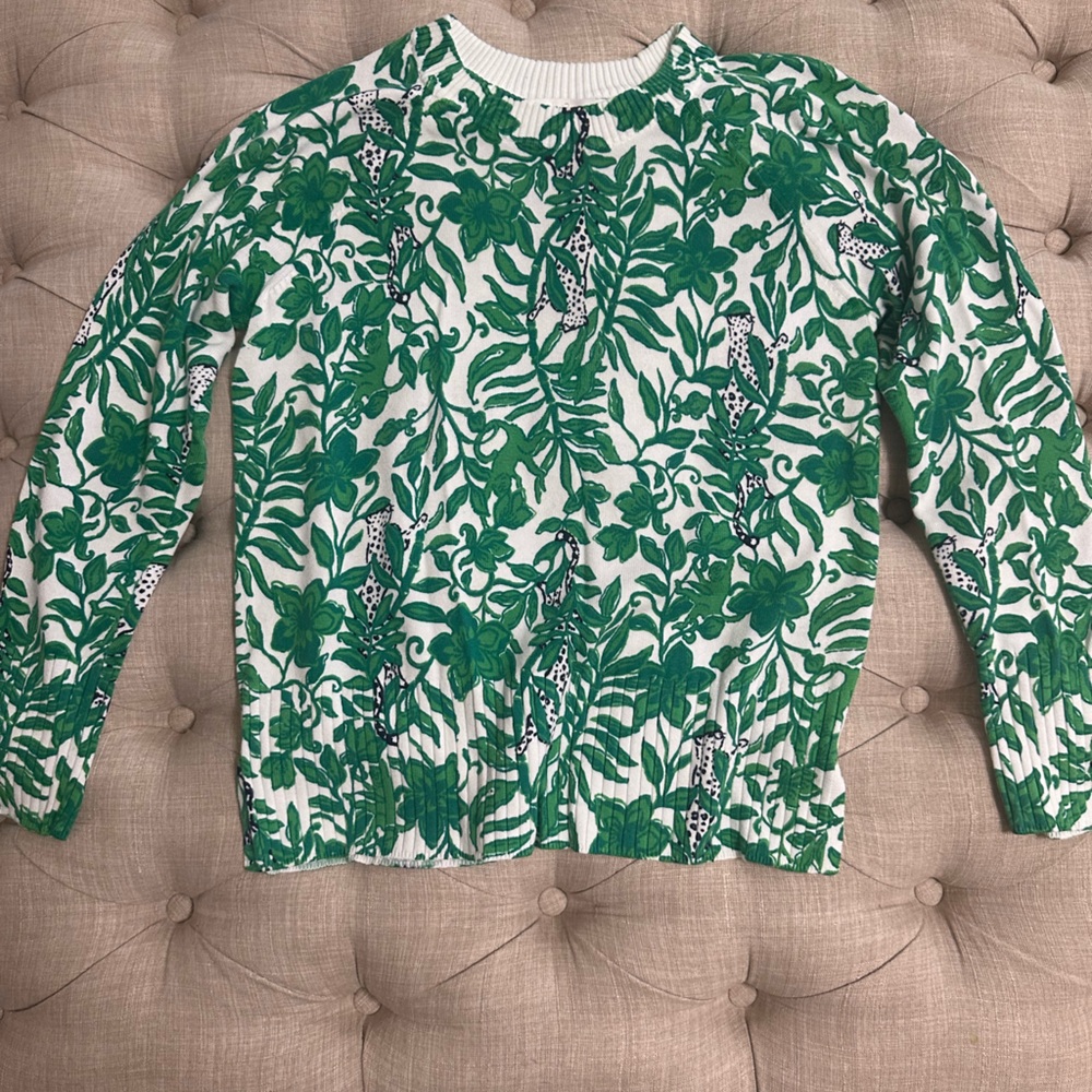 Lilly Pulitzer Salima sweater. 2024 winter collection